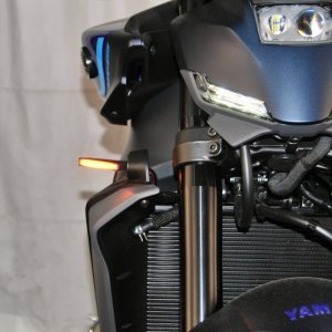 Yamaha MT-09 Turn Signal - Front - New Rage Cycles - Brightest LED - `24-`27